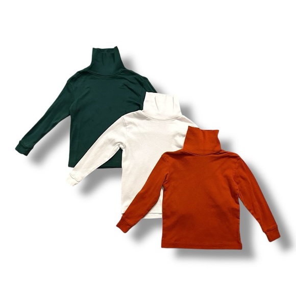 Leveret | Bundle of Toddler Turtlenecks (3) 🐢 - Picture 1 of 7